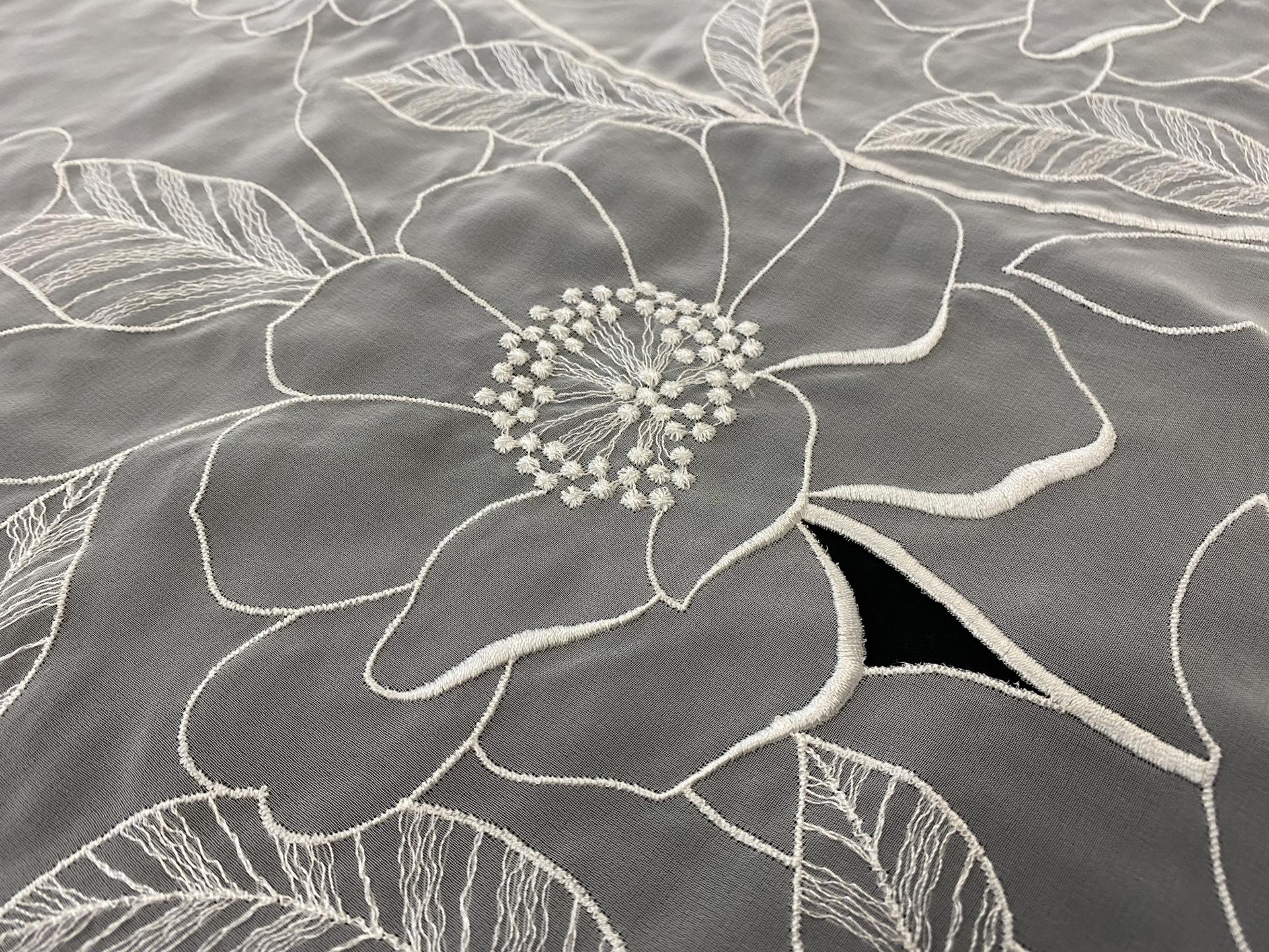 Embroidered Polyester Chiffon