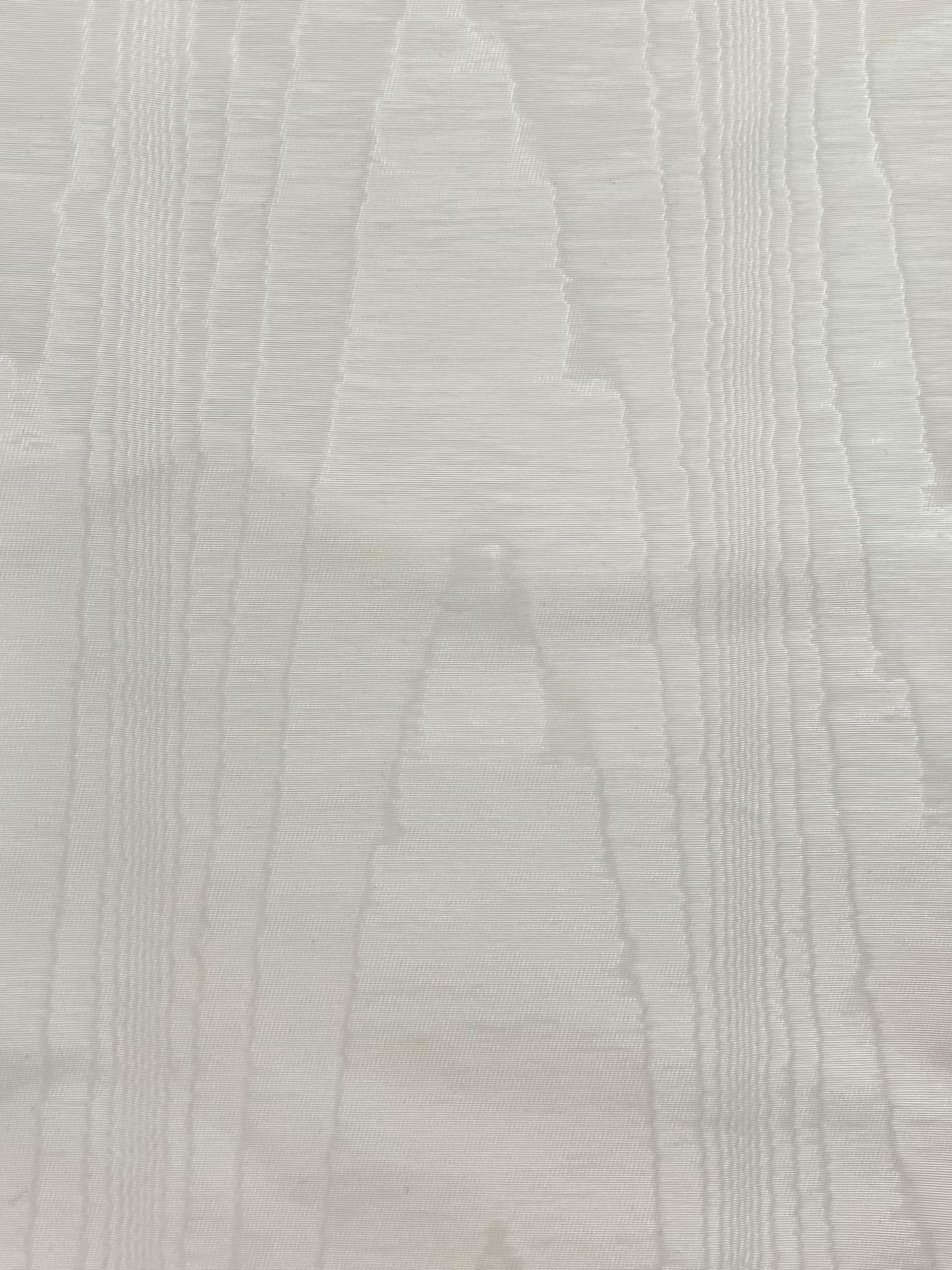 Lurex-Blend Metallic Moire in White