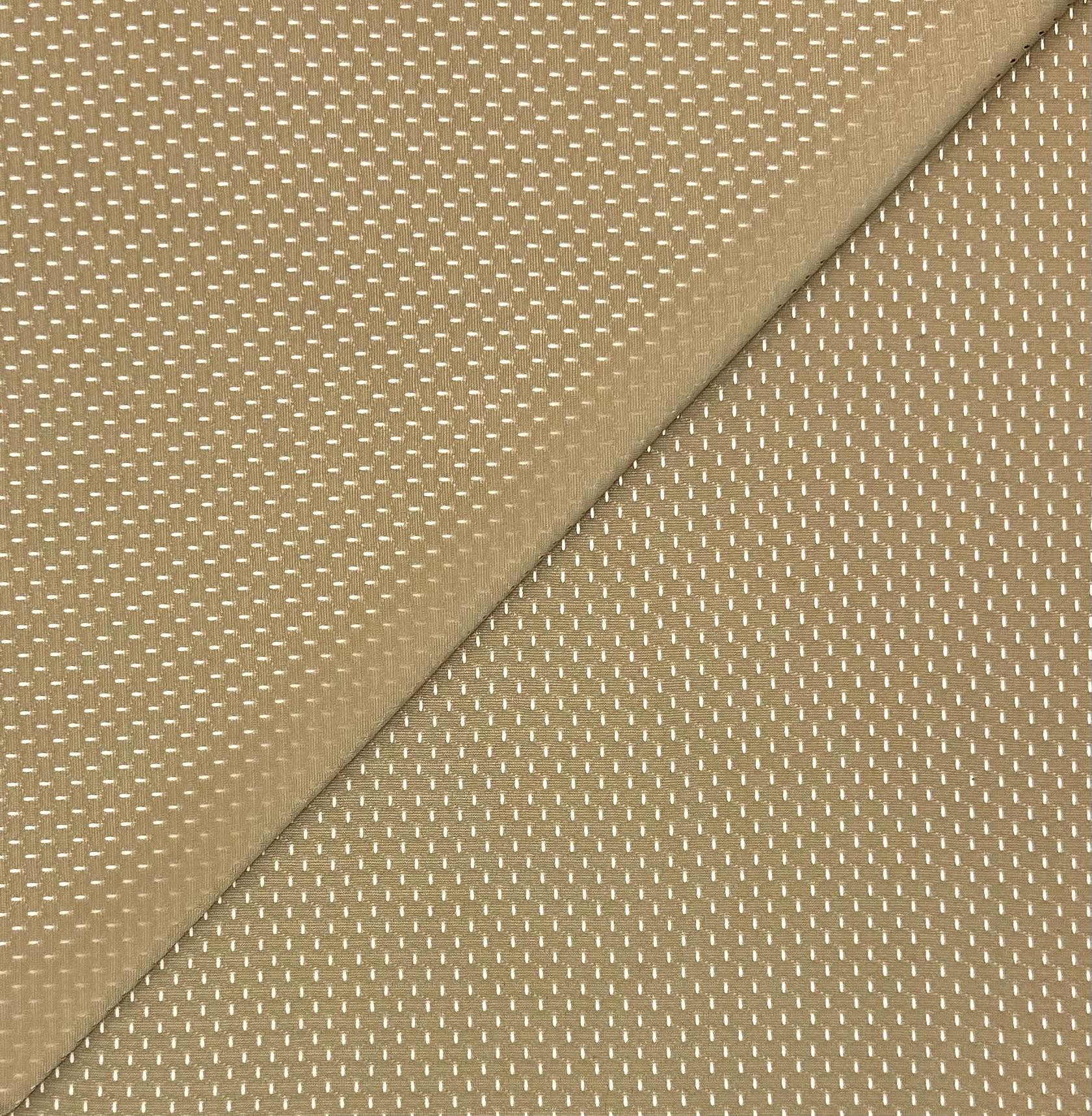 Polyester Athletic Mesh in Khaki