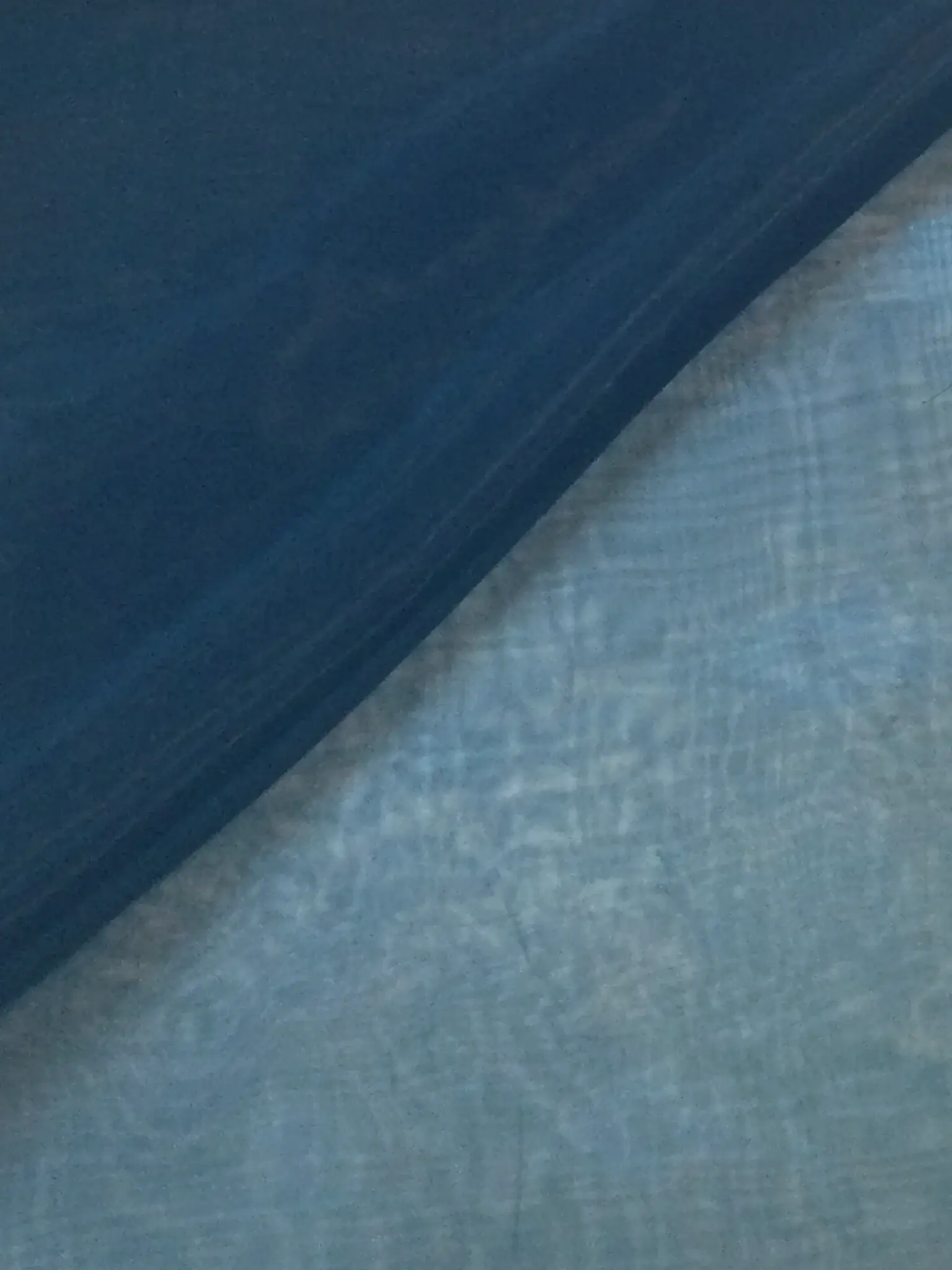 Japanese Polyester Extra Fine Organza in Cobalt 