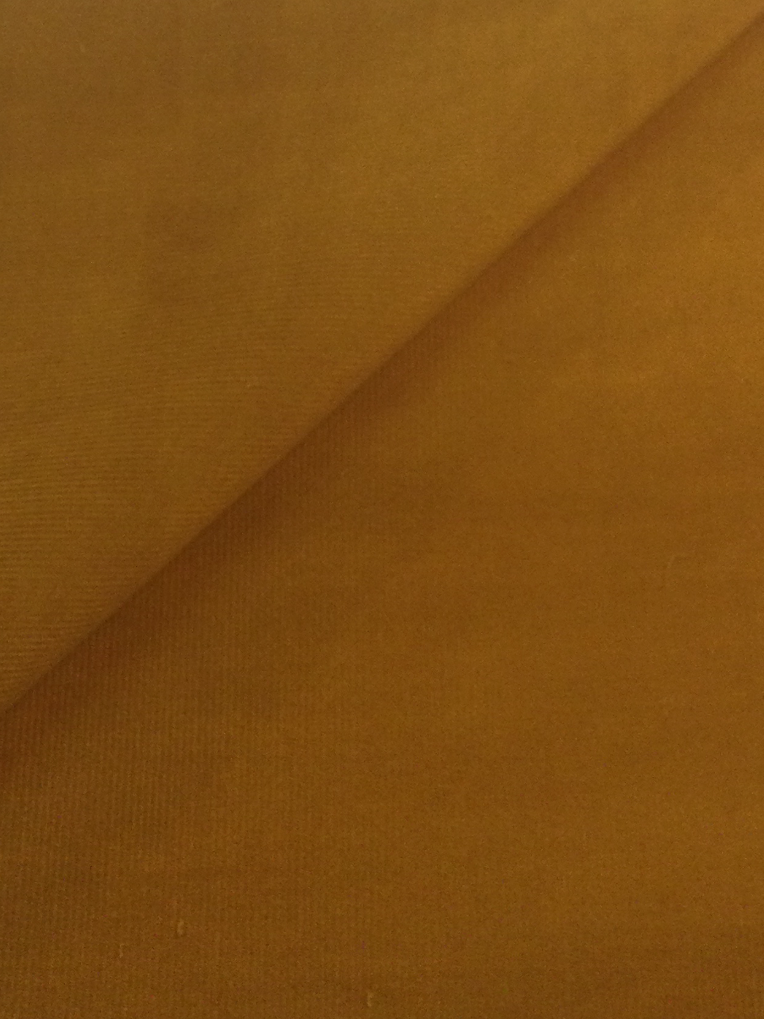Made in Italy Cotton Corduroy In Mustard