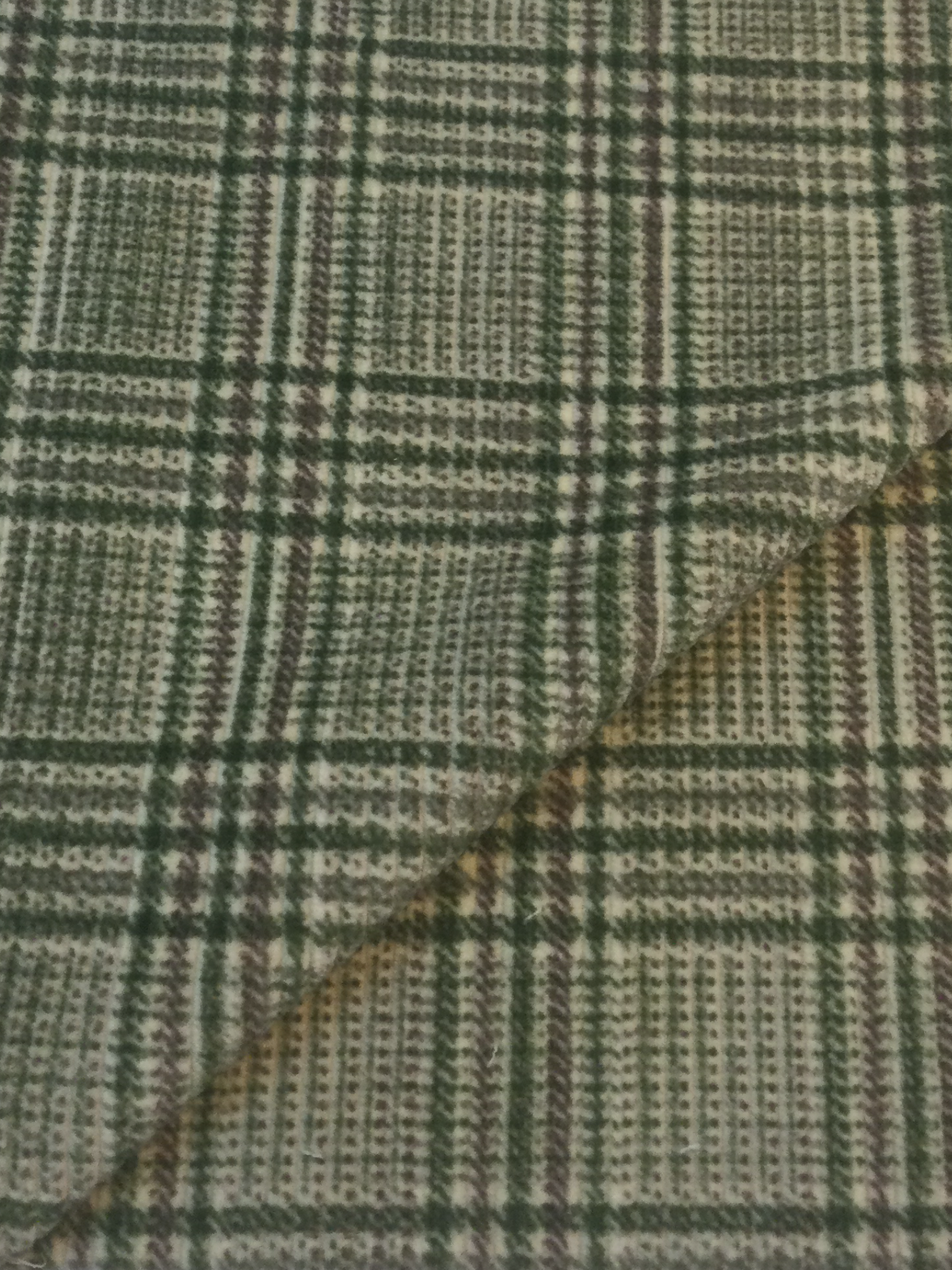 Made in Italy Wide Wale Printed Corduroy 