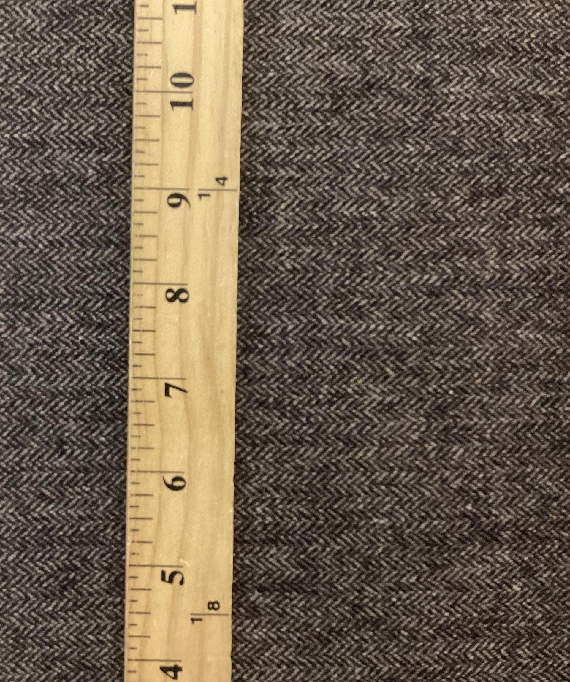 100% Wool Herringbone In Andean Walnuts 