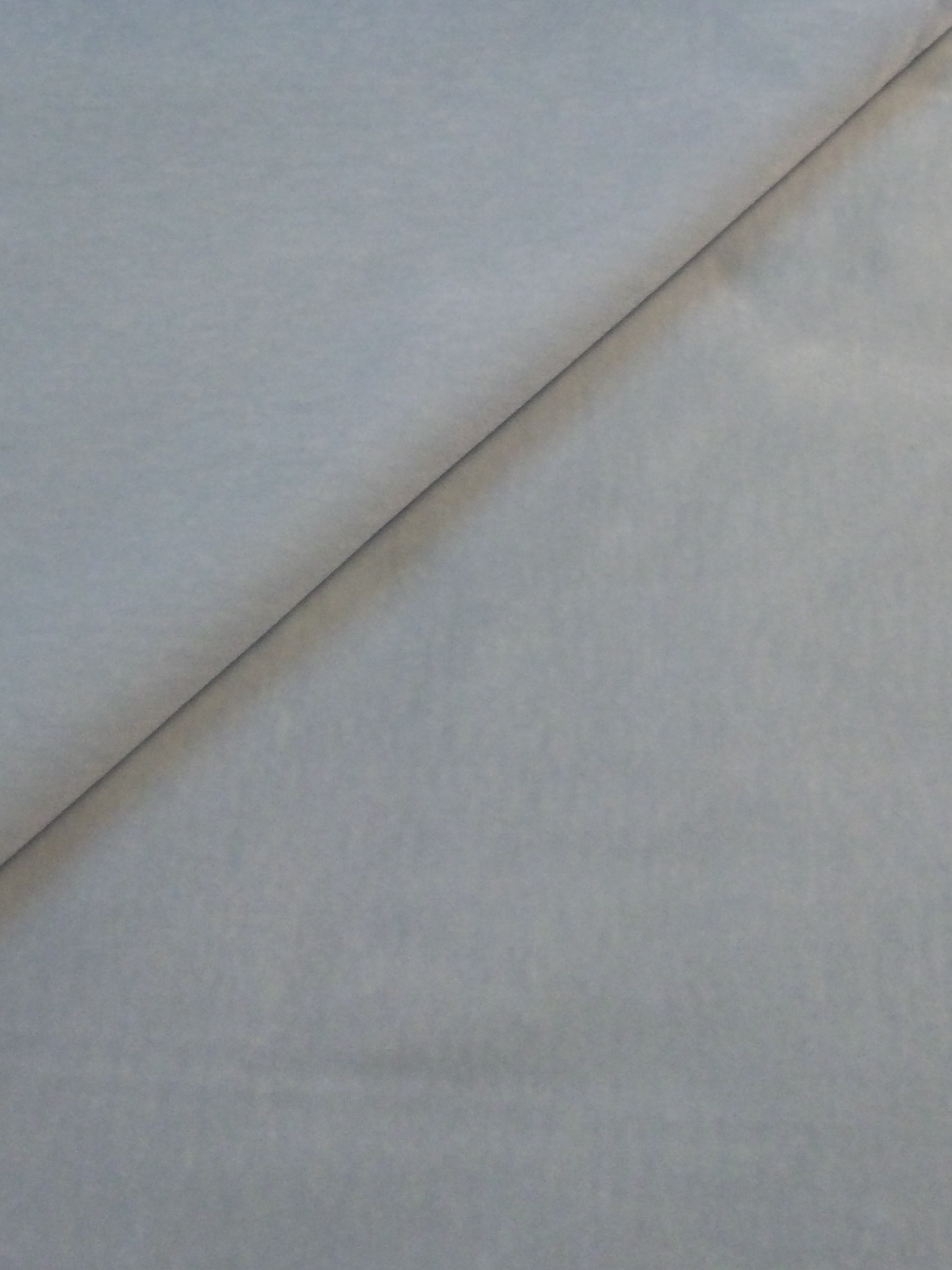 Made in Italy Cotton Velvet in Light Blue