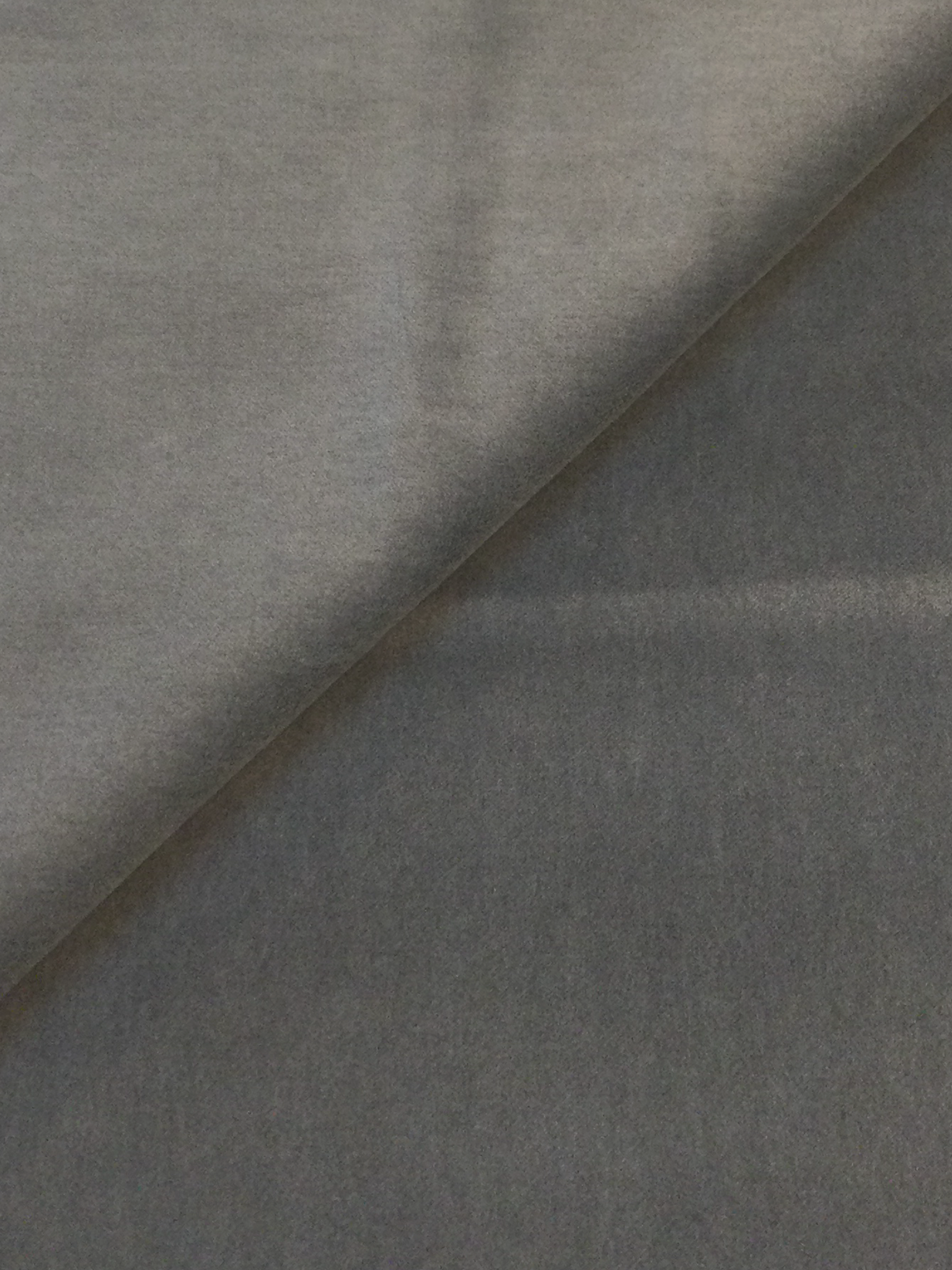 Made in Italy Cotton Velvet in Ash