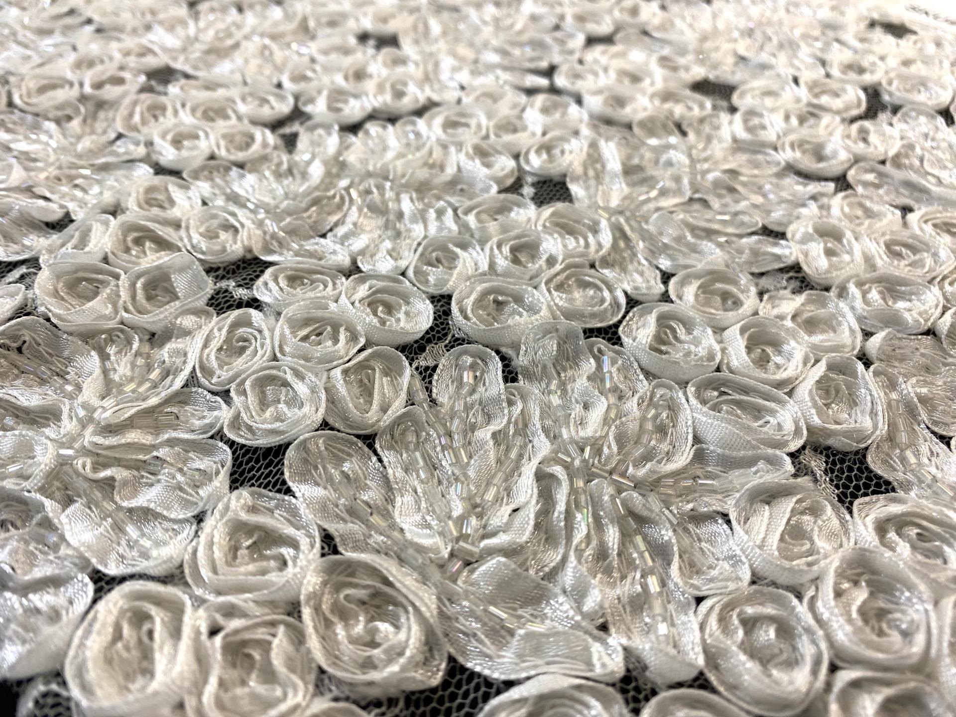 Beaded Ribbon Lace