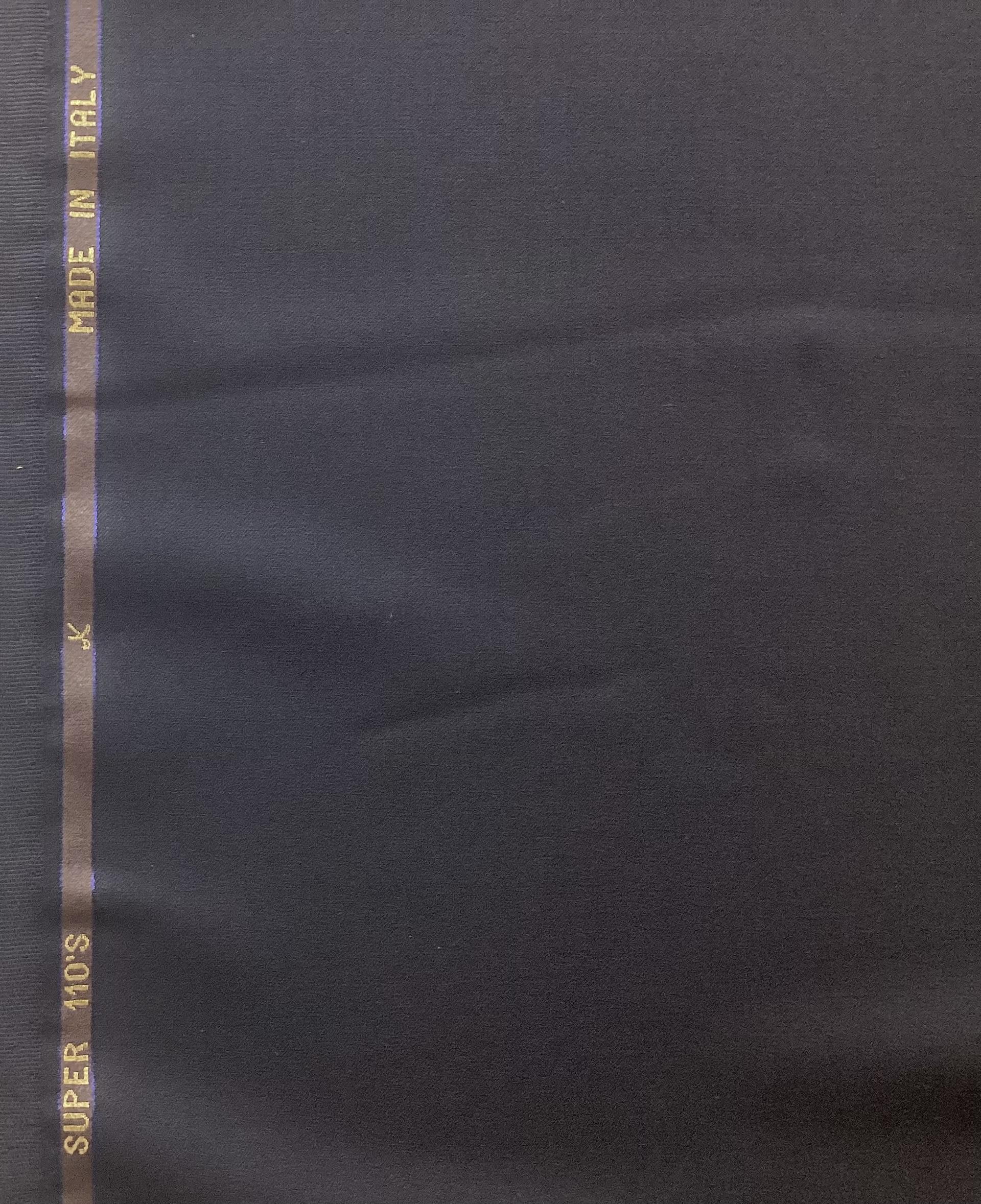 Super 120's Wool In Midnight Sky