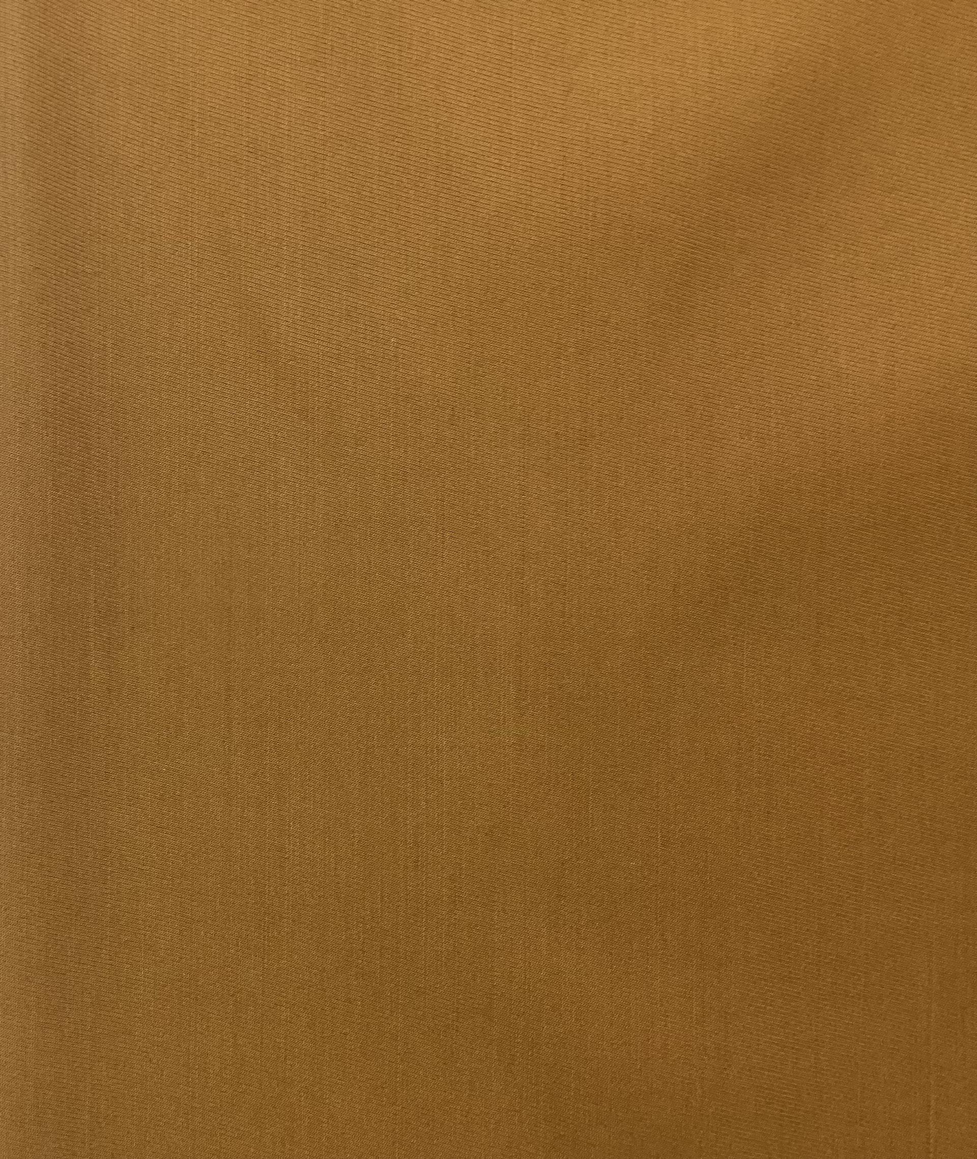 Silk & Wool Doubleside Iridescent Twill In Honey & Persimmon 