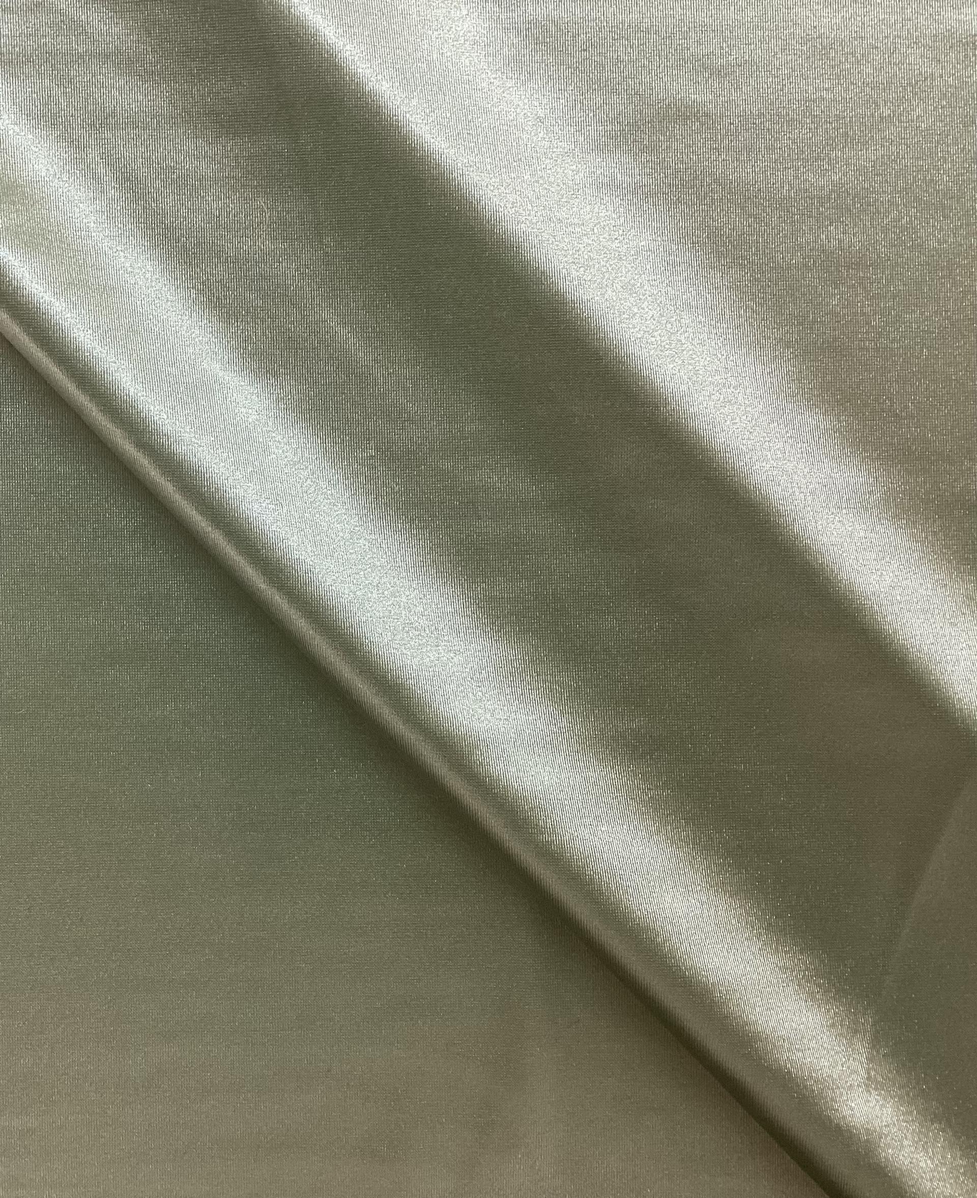 High Shine Polyester Spandex In Sagebrush 