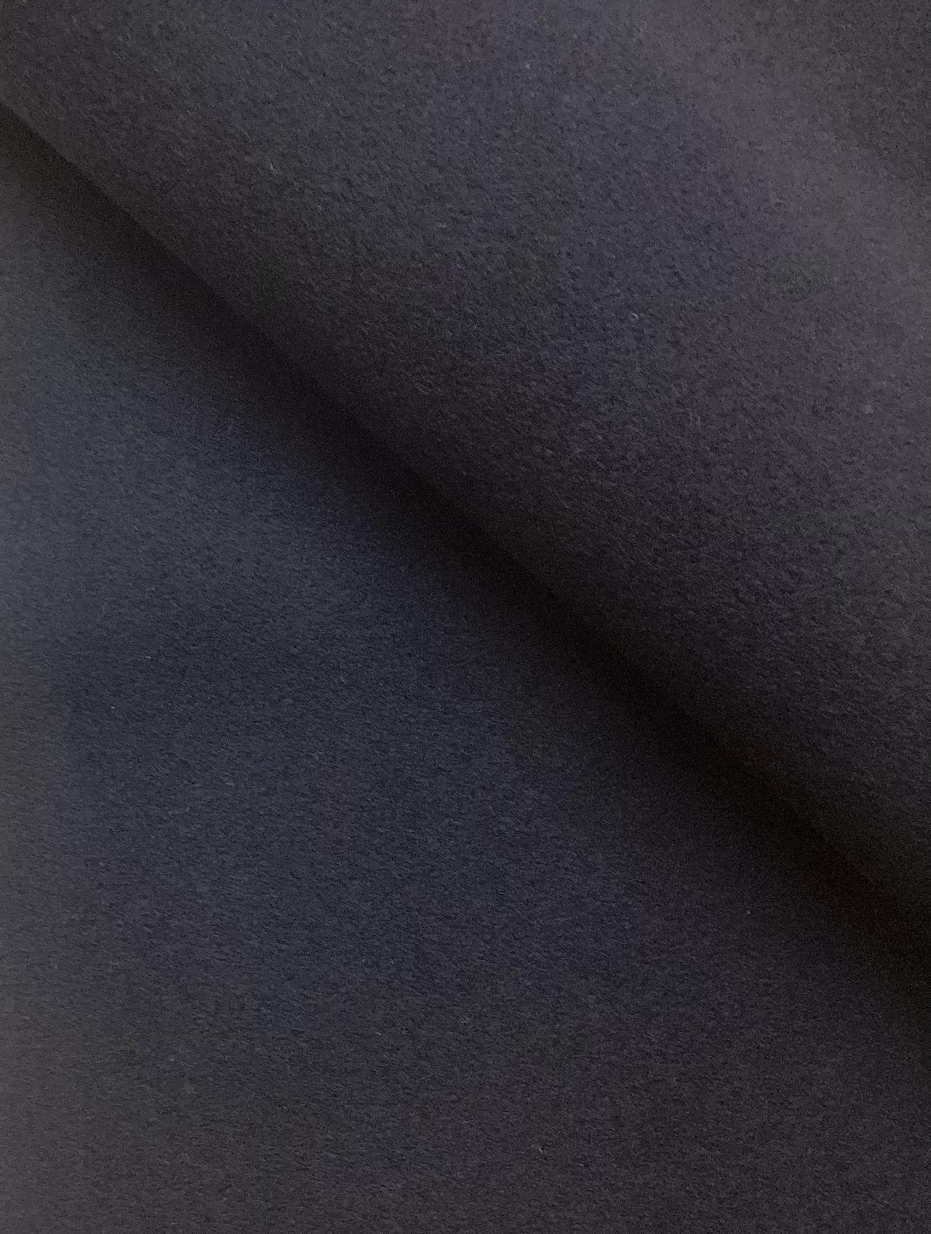 Made In Italy 100% Wool Coating In Midnight Sky