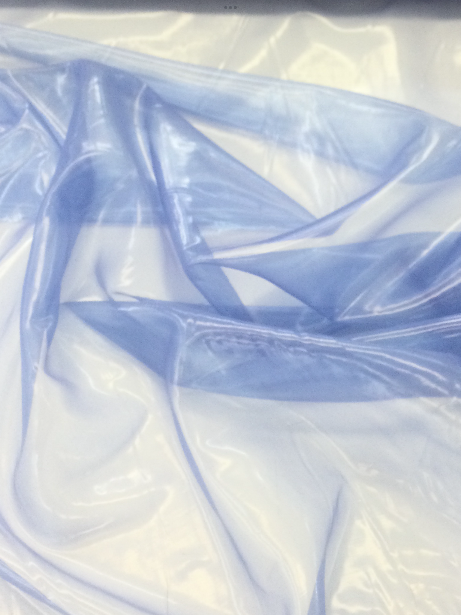 Crystal Clear Organza in Royal