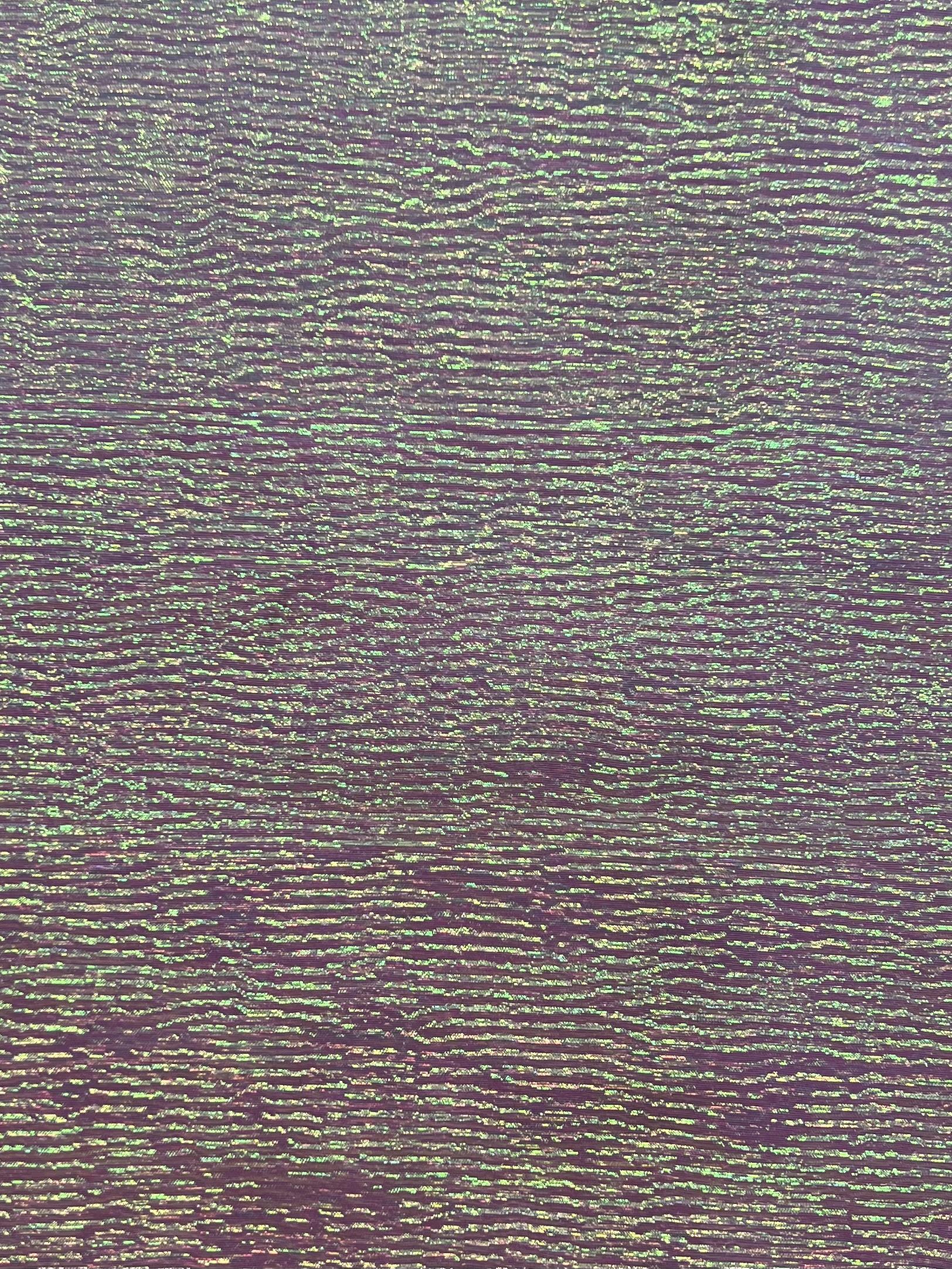 Crinkle Opalescent Organza in Pearl