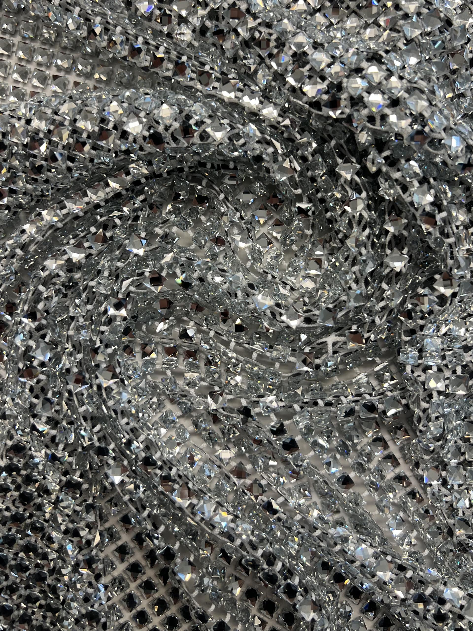 Princess Crystal Mesh in Silver