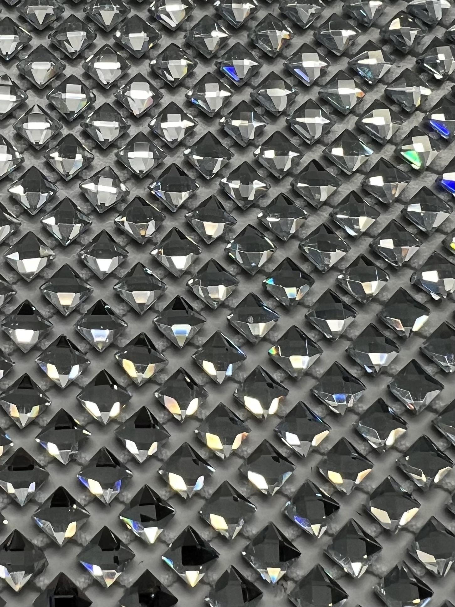 Princess Crystal Mesh in Silver