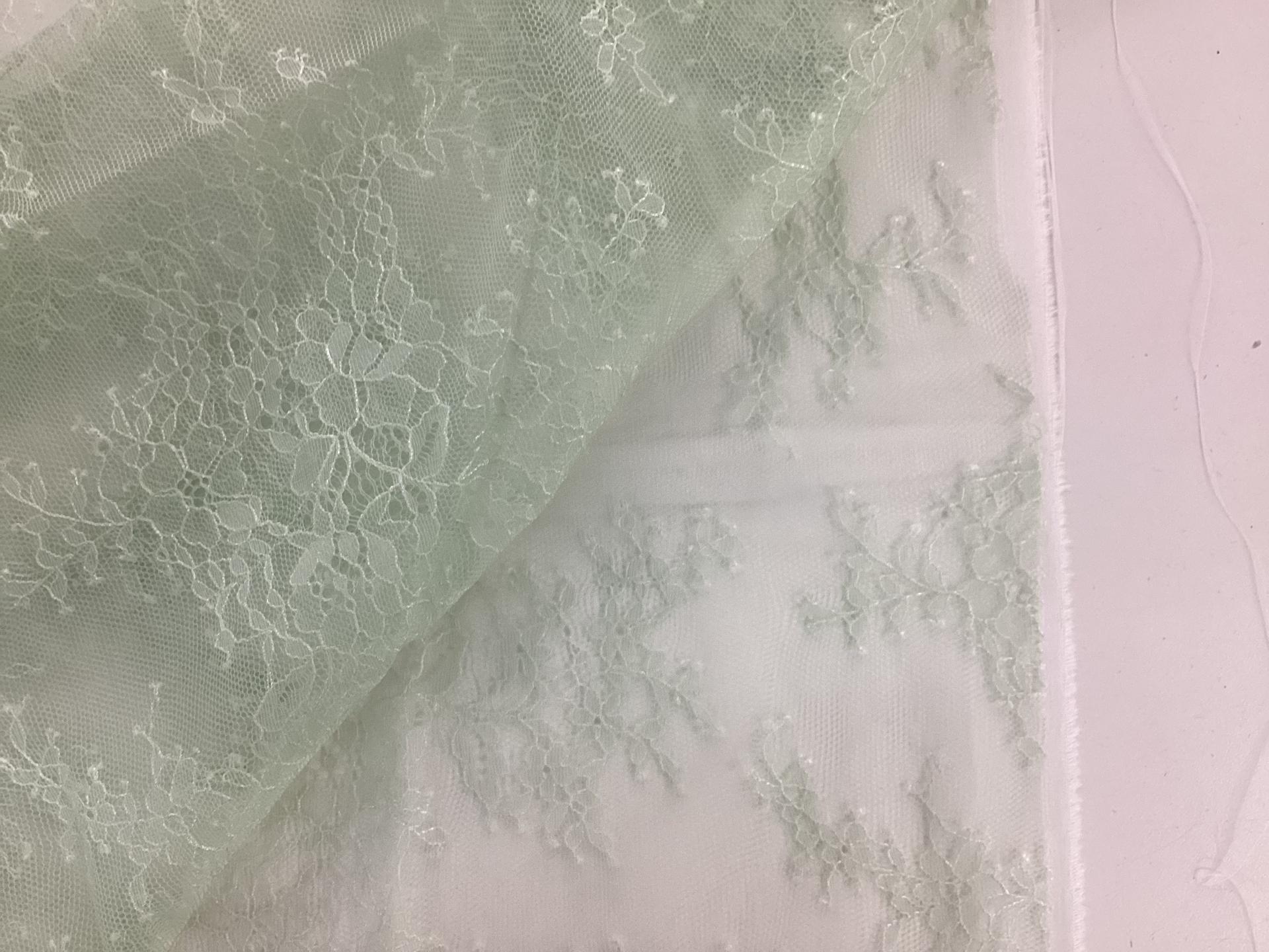Chantilly Lace in Celadon