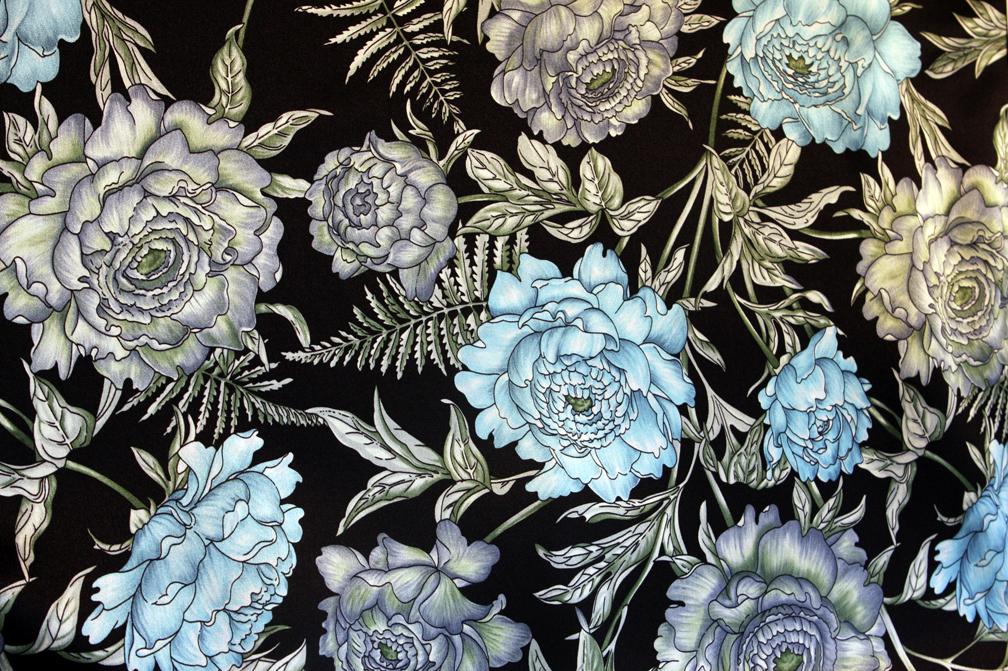 Printed Silk Charmeuse1