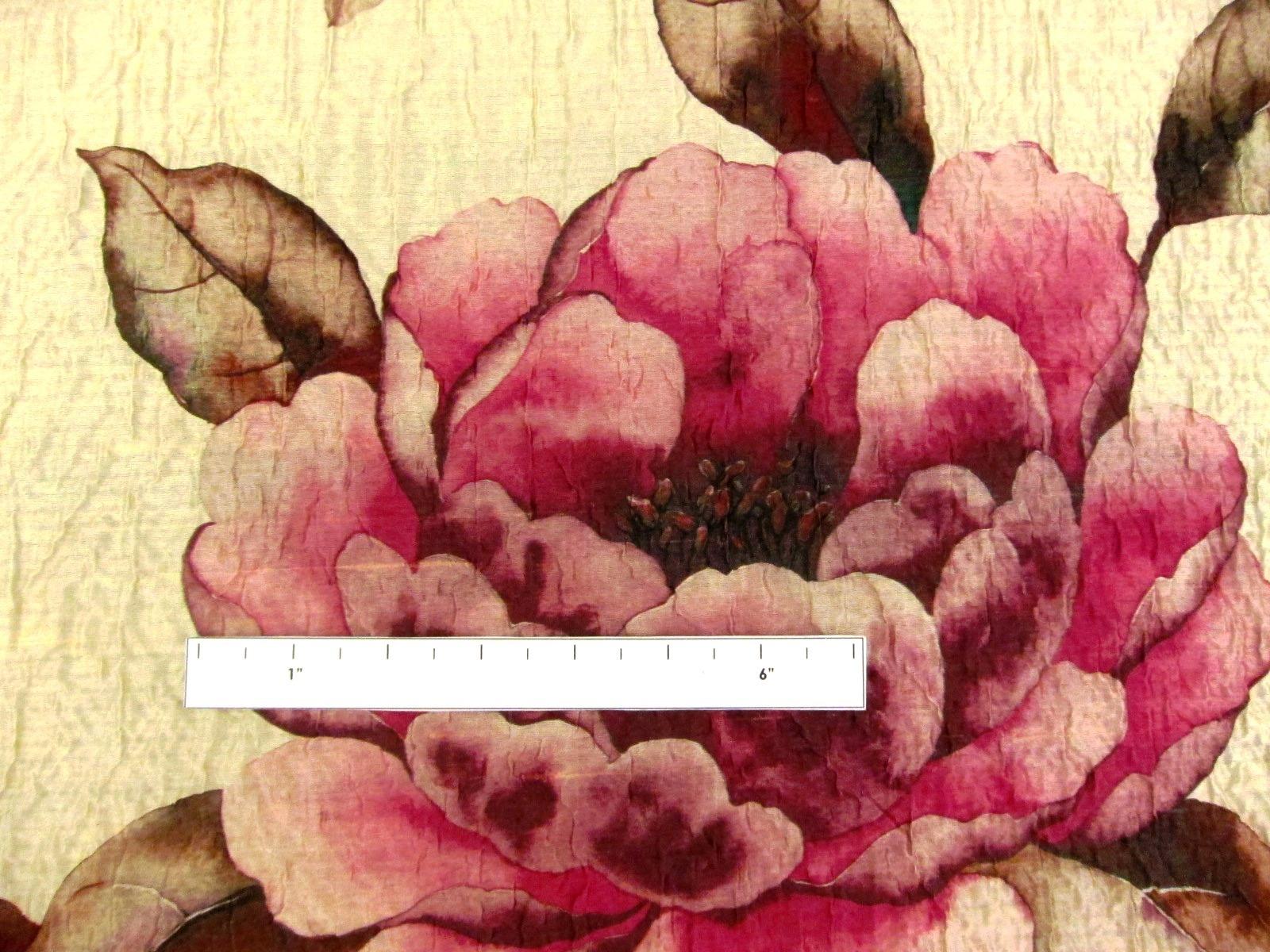 Printed Silk Cloqué1