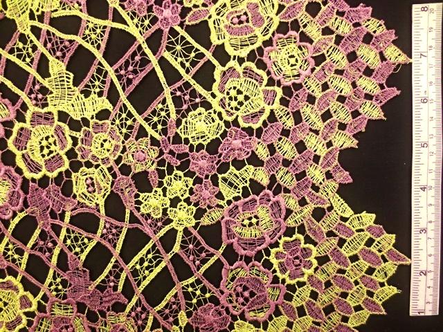 Metallic Guipure Lace0