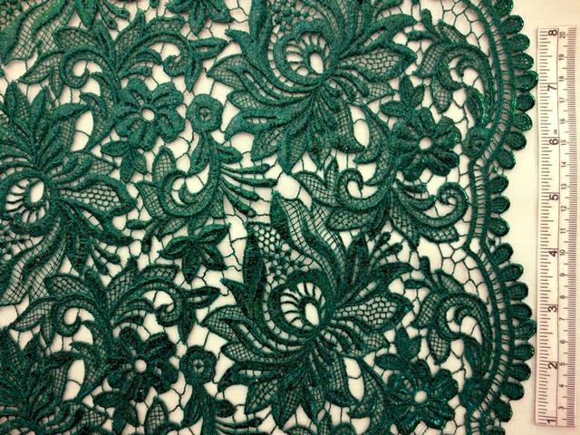 Metallic Guipure Lace0