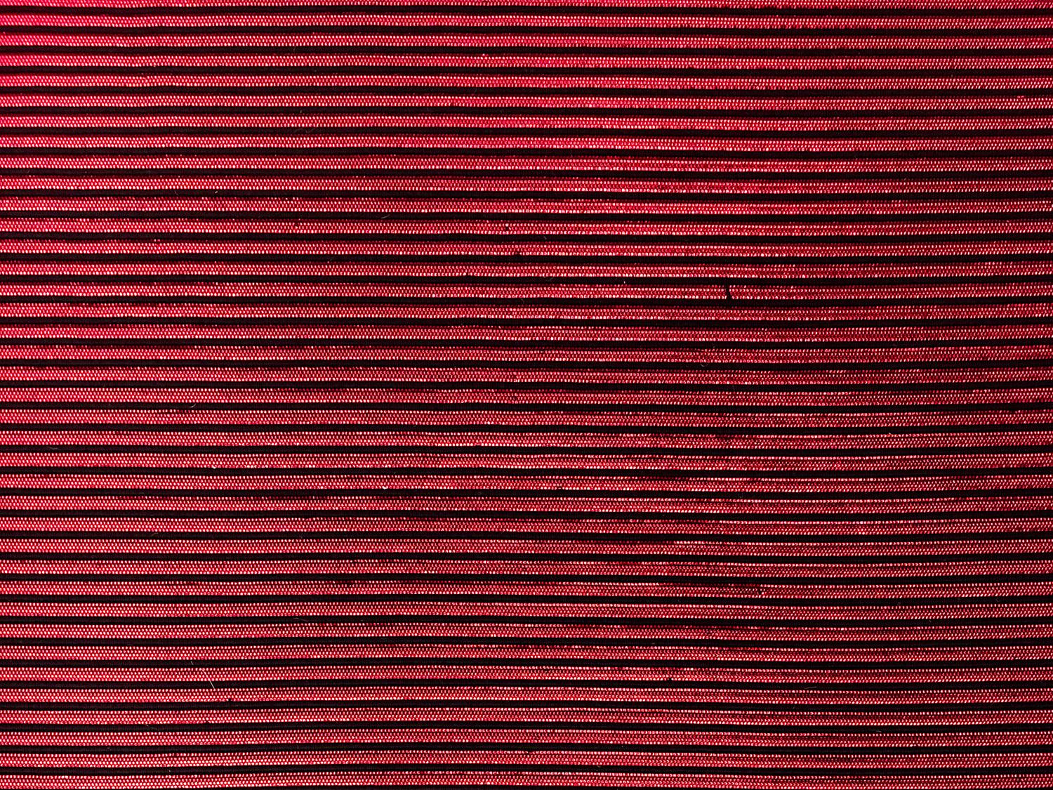 Metallic Ottoman in Red2