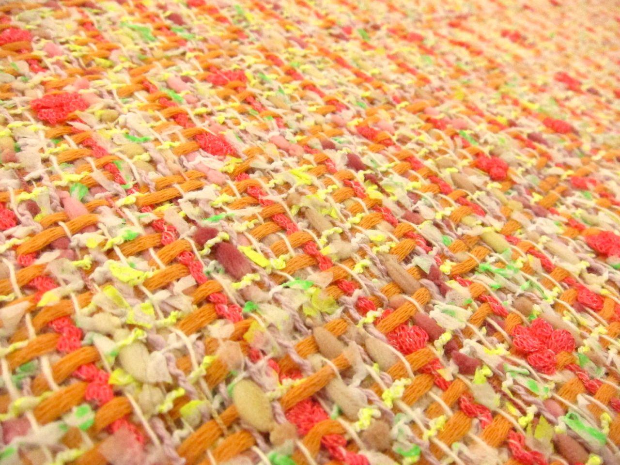 Cotton Nylon Poly Blend Tweed2