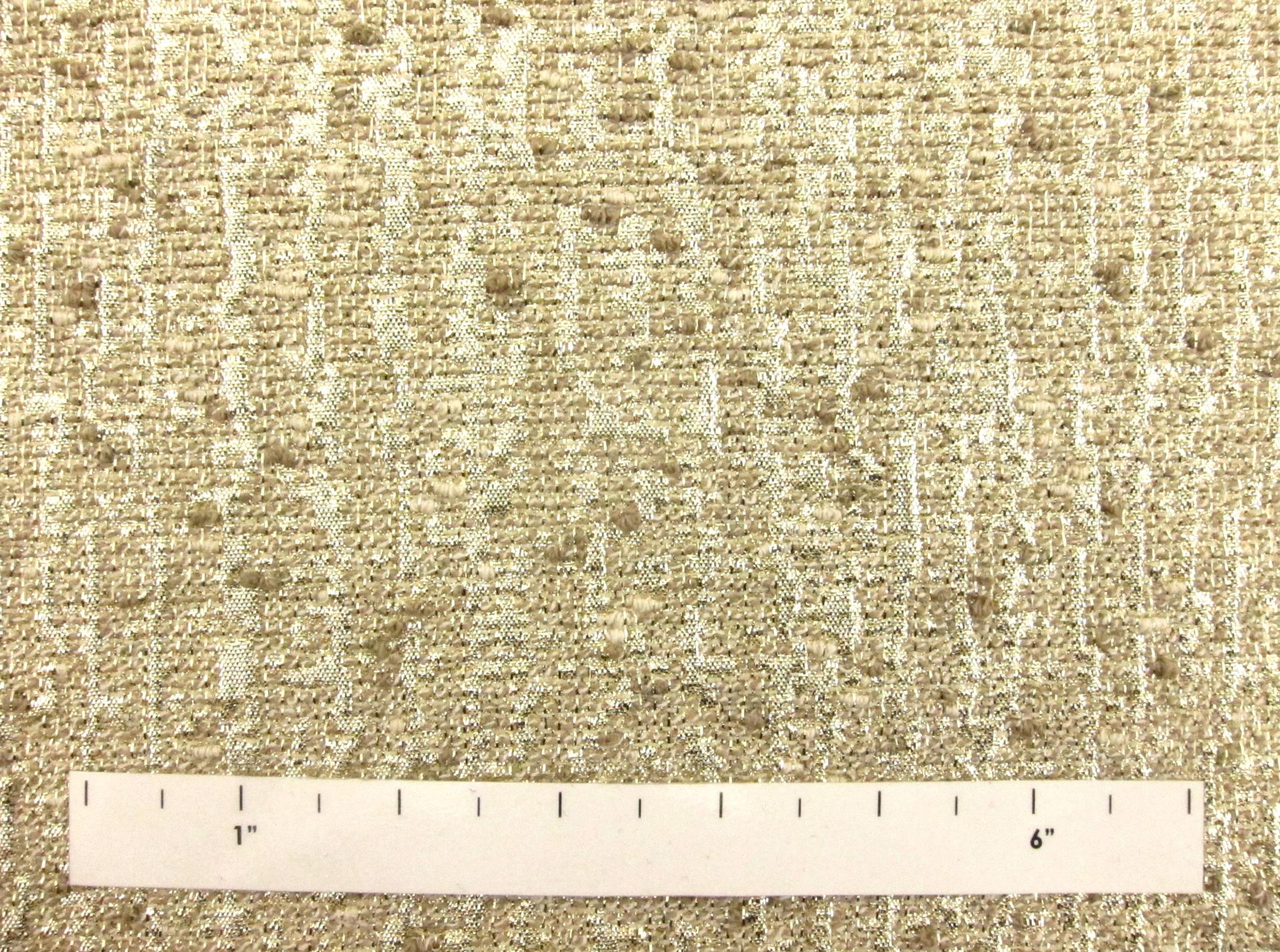 Cotton Blend Metallic Tweed1