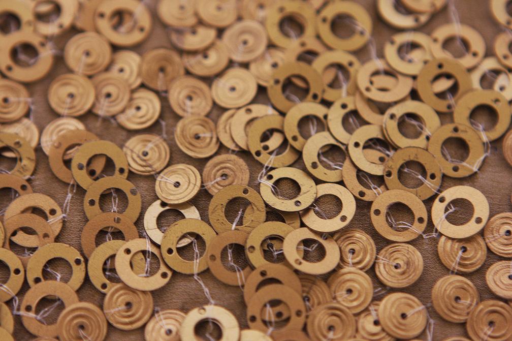 Sequins on Silk Chiffon2