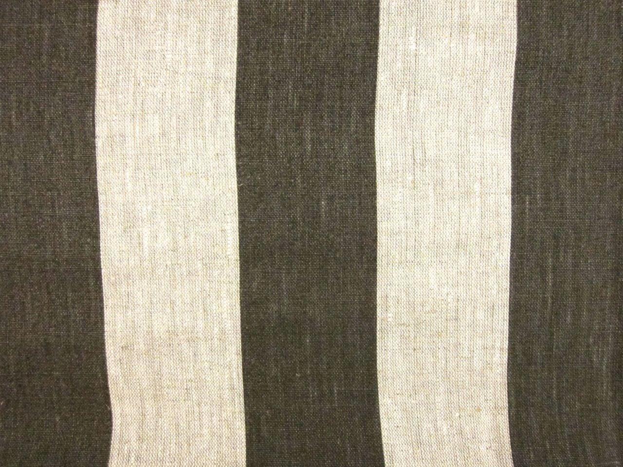 UPHOLSTERY WEIGHT LINEN STRIPE