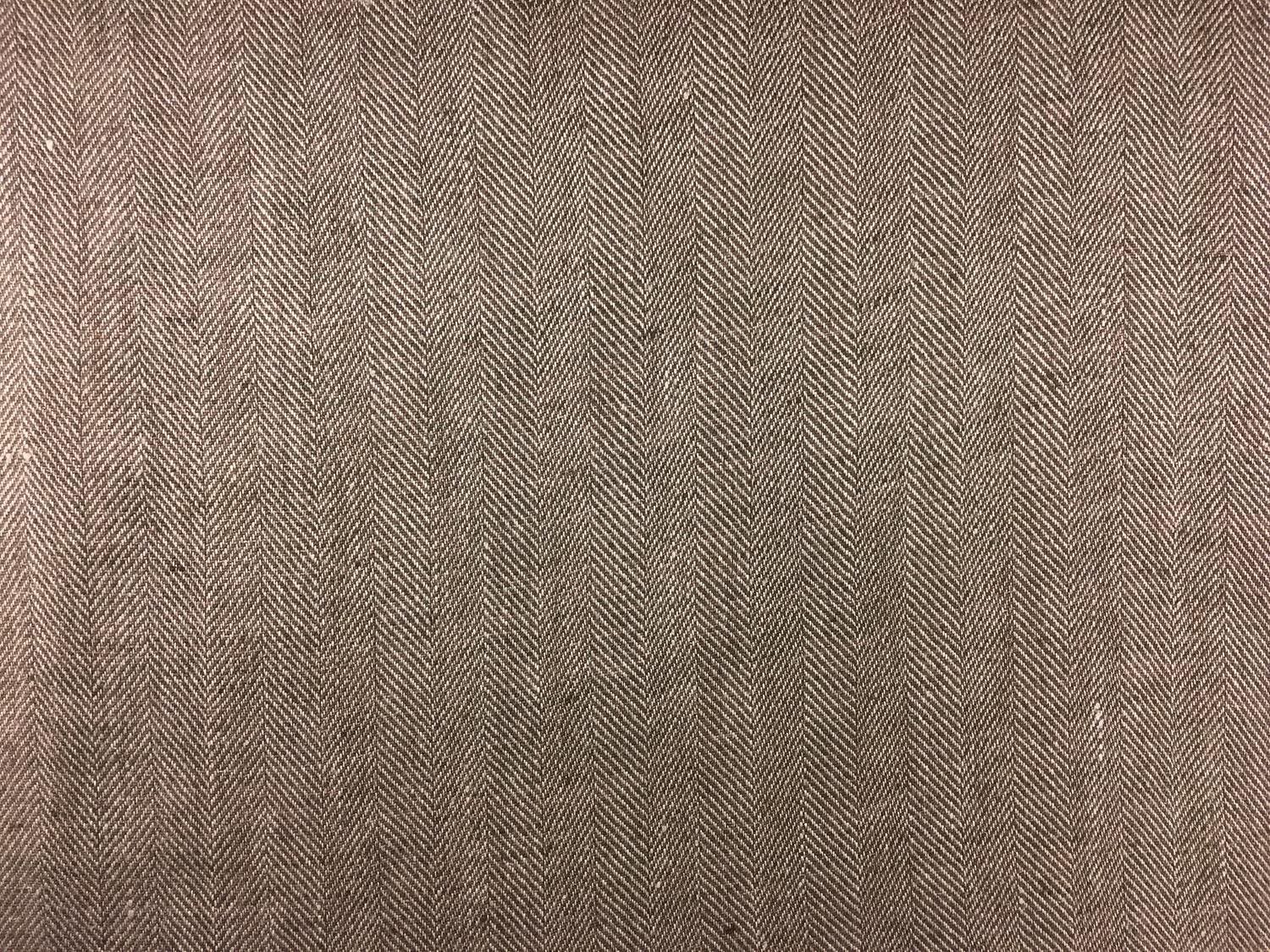 Linen Herringbone in Chamoisee0