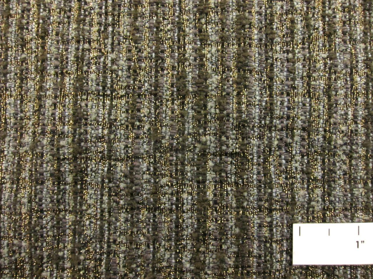 Wool Blend Metallic Tweed1