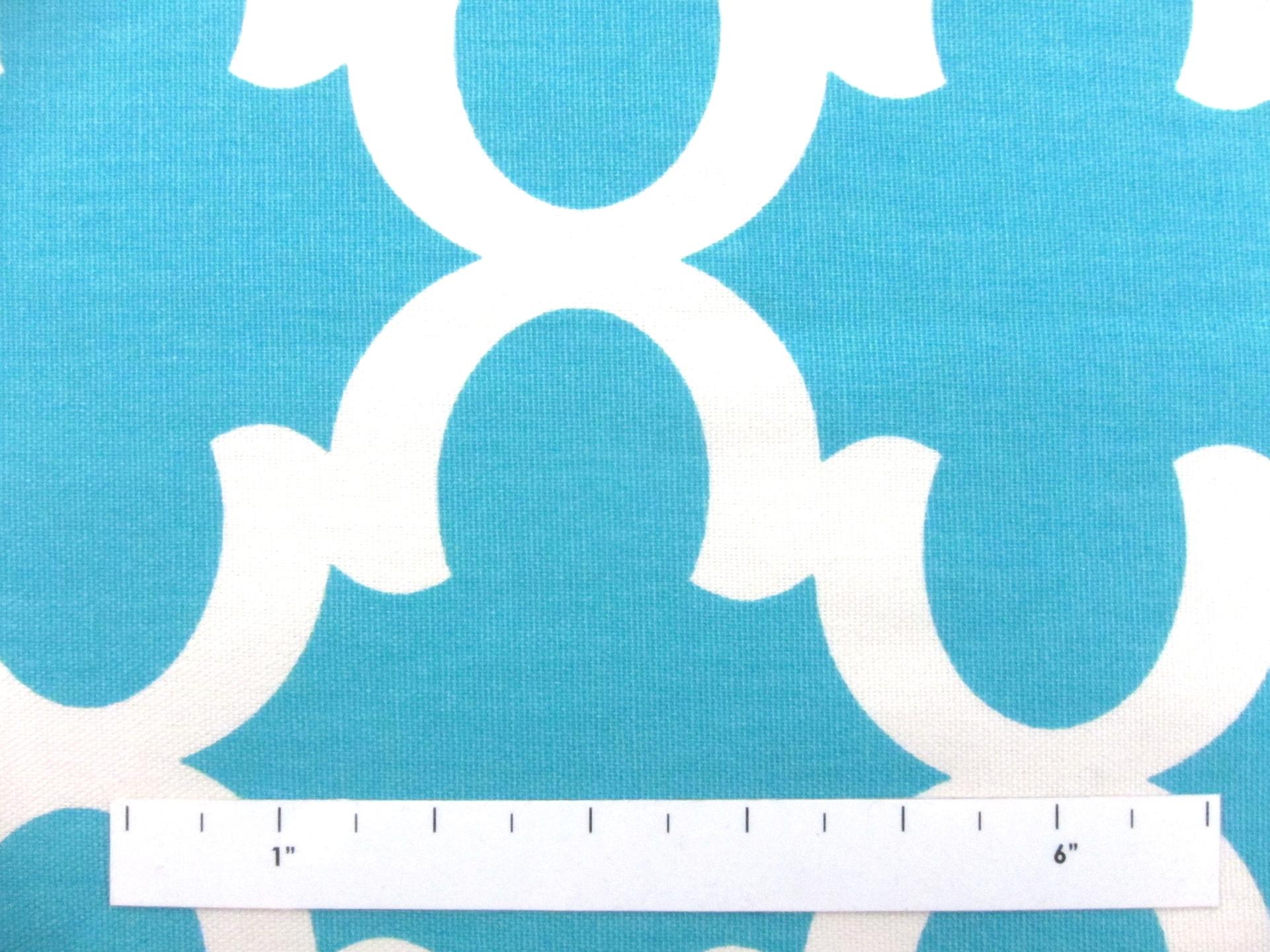 Cotton Canvas Lantern Tiles Print1