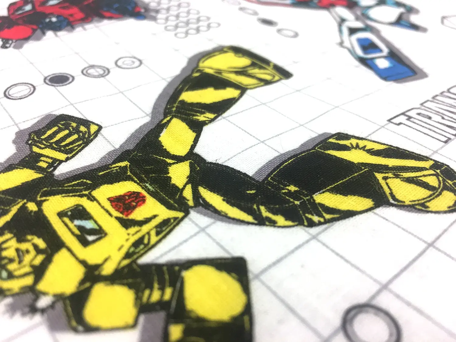 Transformers Cotton Print2