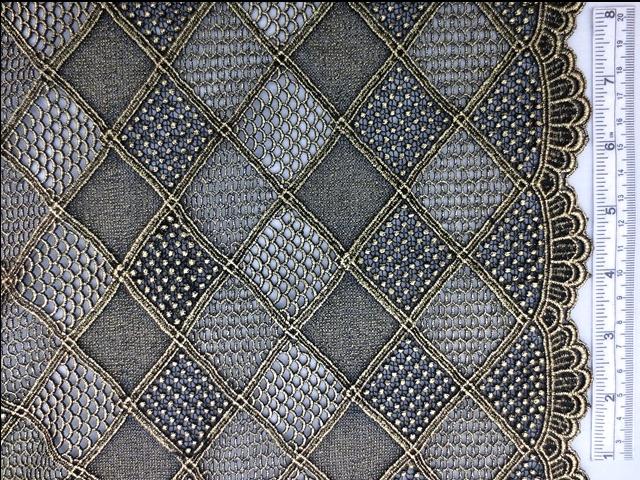Metallic Guipure Lace