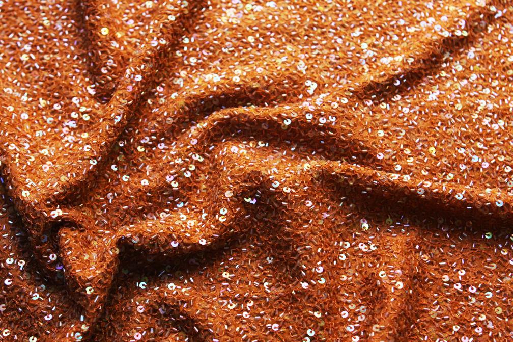 Sequins on Silk Chiffon3