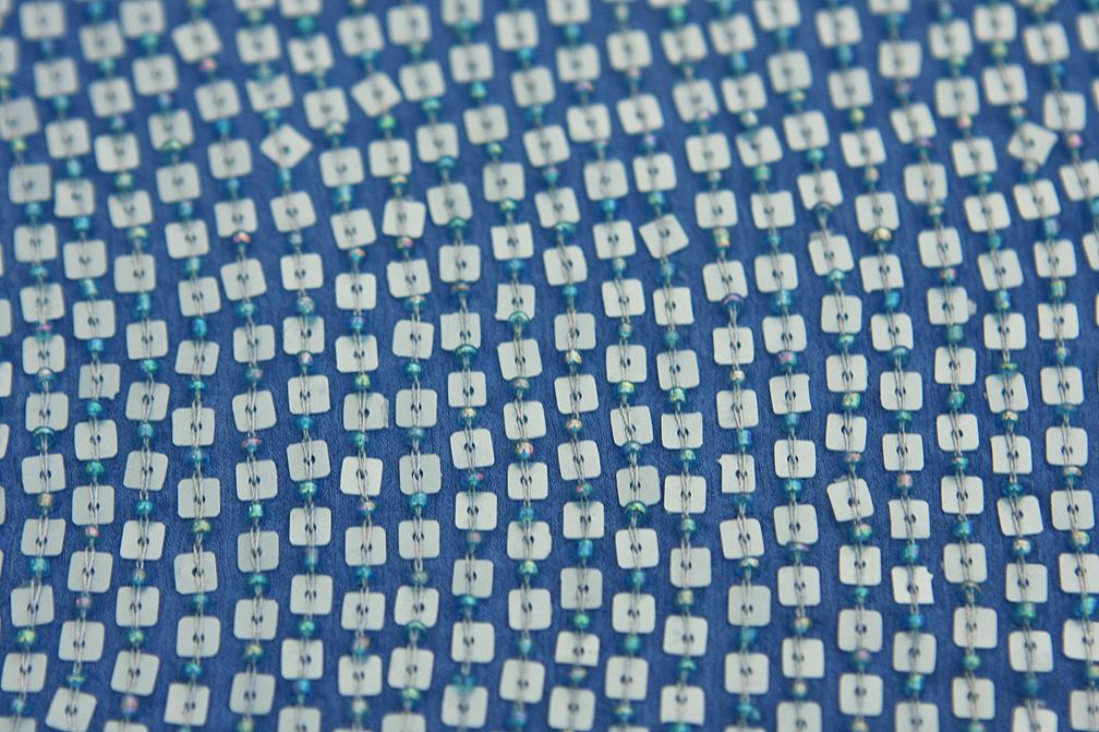 Sequins on Silk Chiffon2