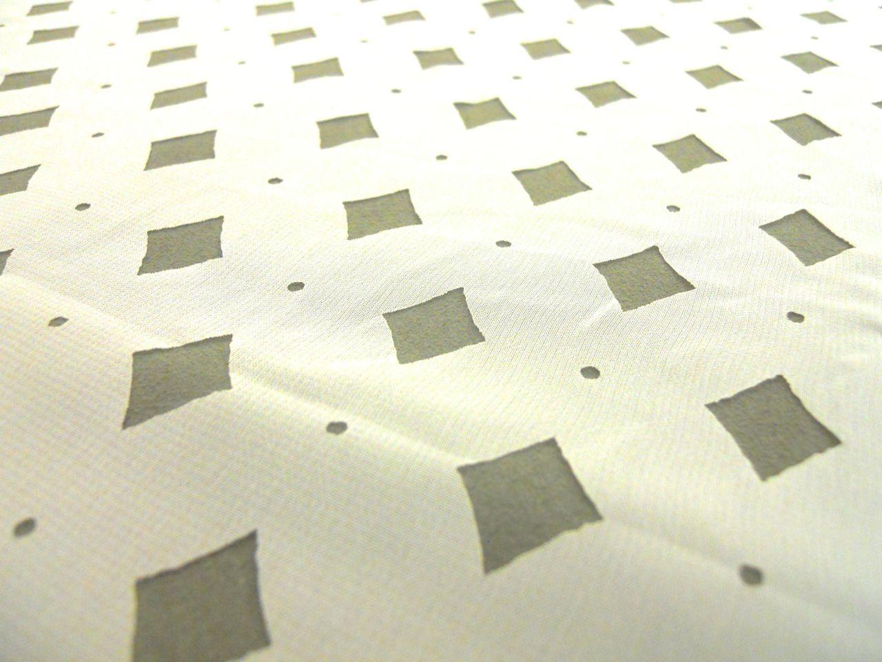 Laser Cut Polyester Chiffon2