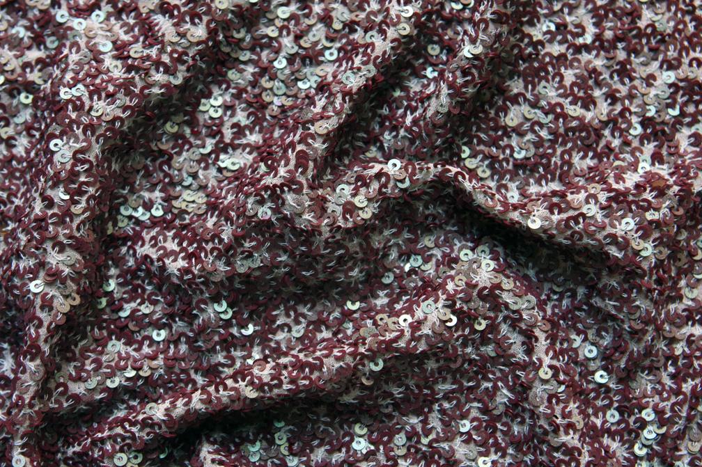 Sequins on Silk Chiffon3