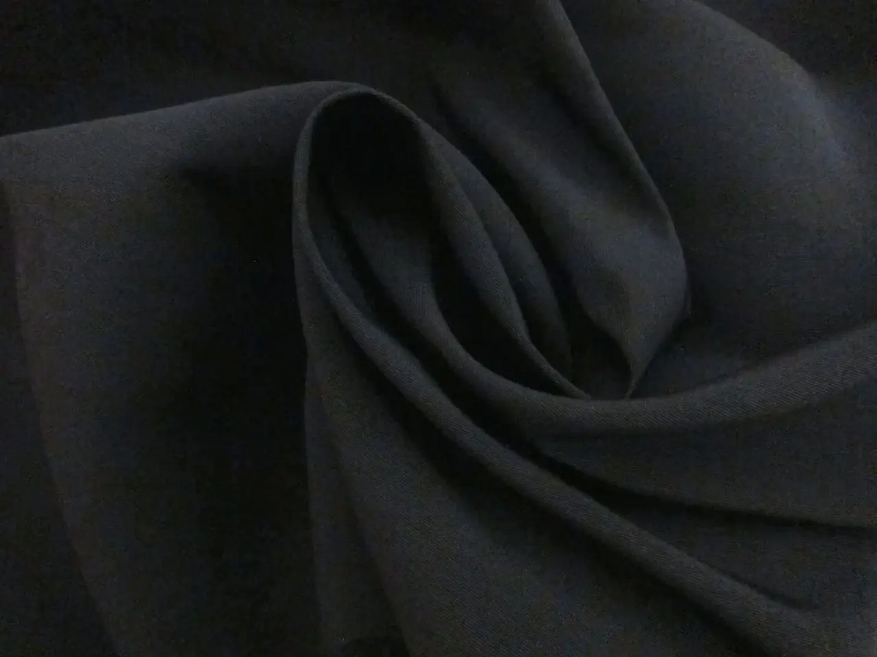 Water Repellent 4ply Nylon in Black0