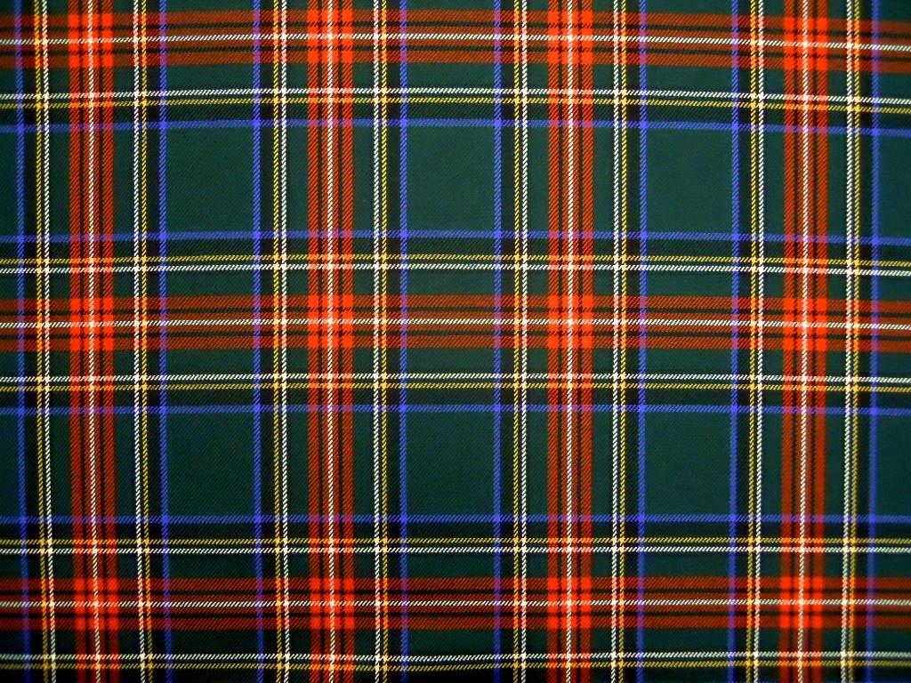 Virgin Wool Plaid0