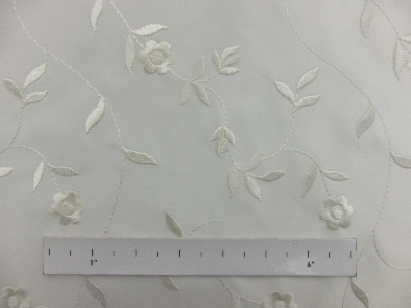 Embroidered Satin0