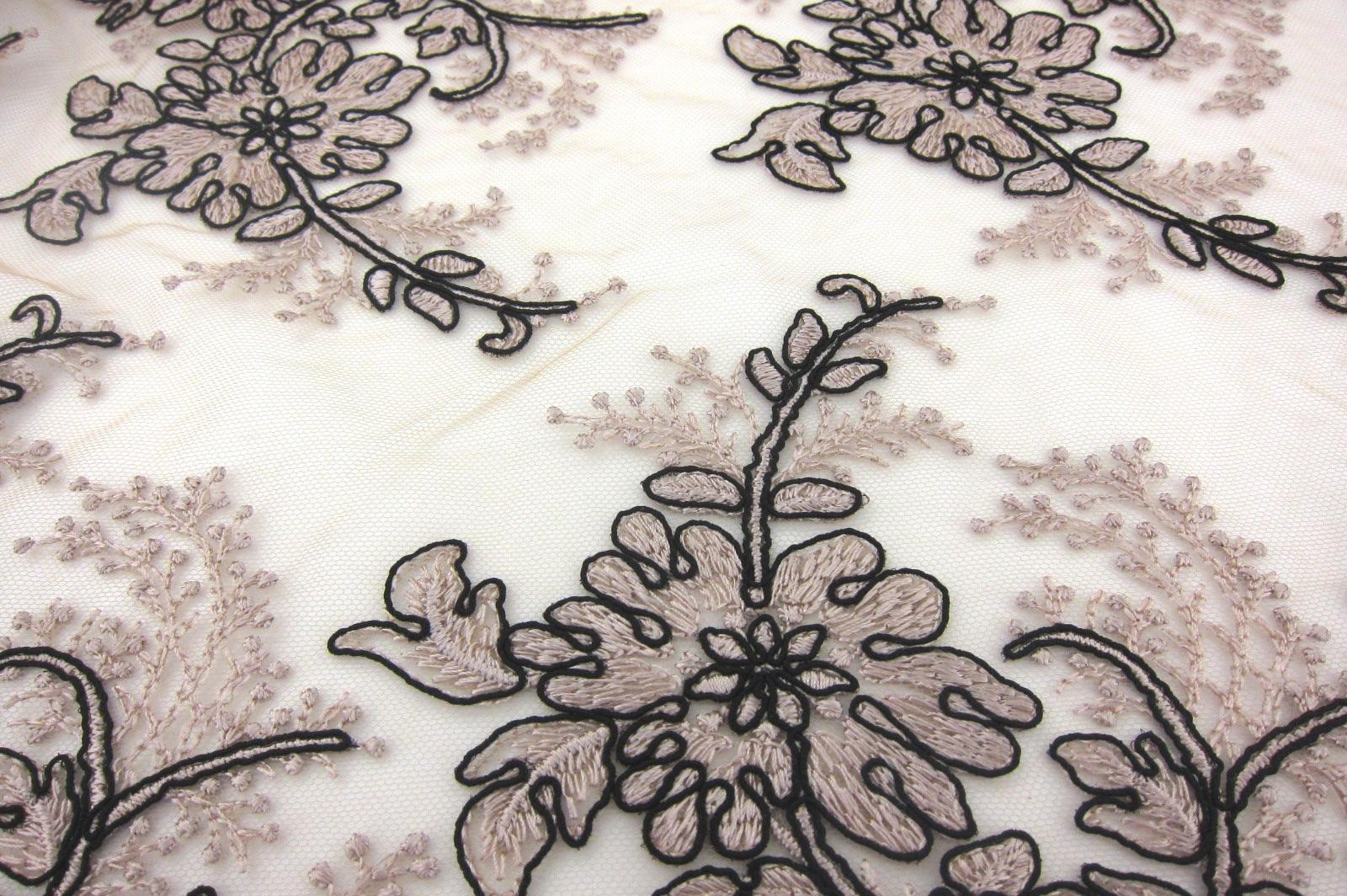 Corded Embroidered Tulle2