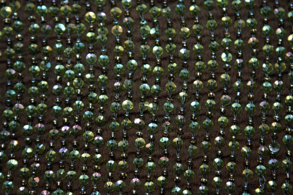 Sequins on Silk Chiffon2