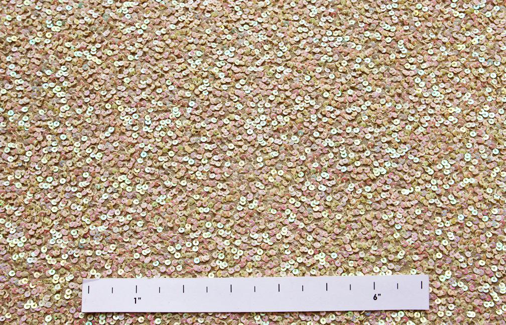 Sequins on Silk Chiffon1