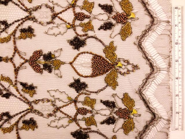 Beaded Chantilly Lace0