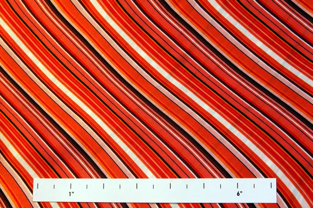 Printed Silk Charmeuse0