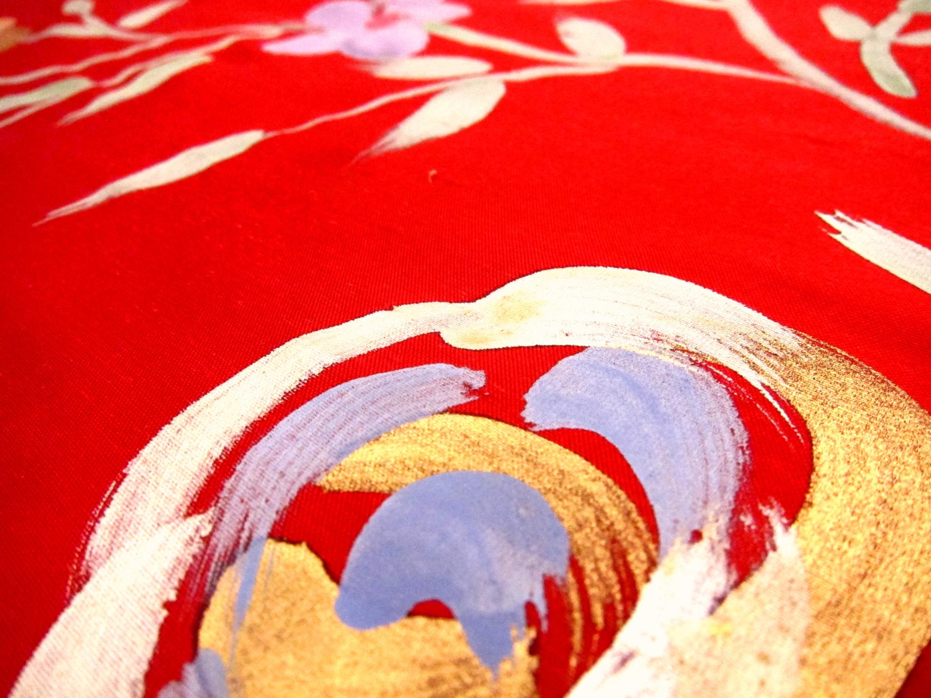 100% Silk Printed Shantung2