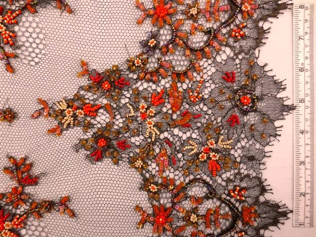 Beaded Chantilly Lace0