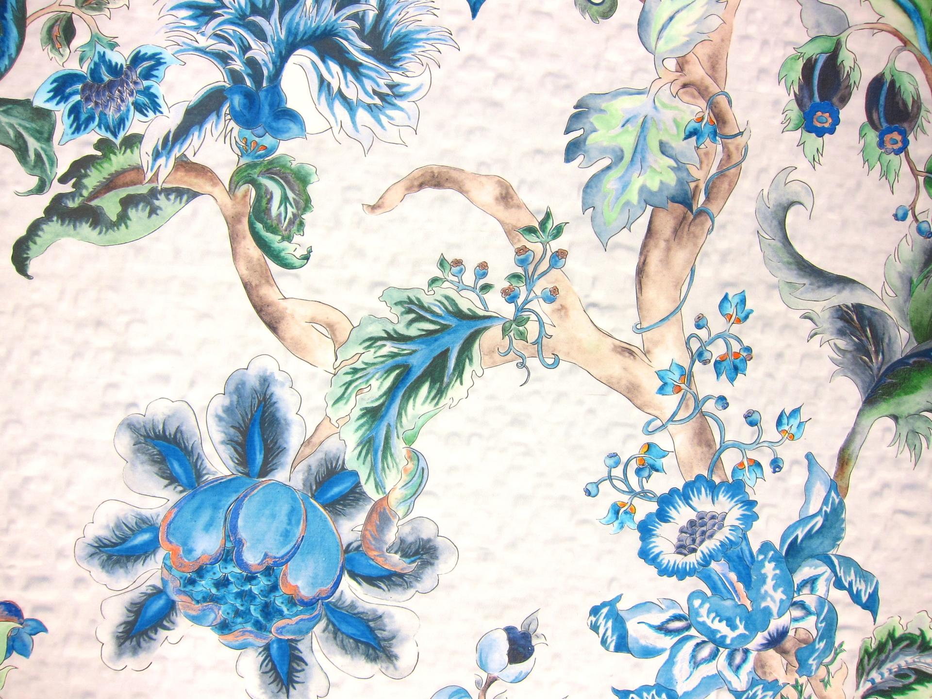 Printed Silk Shantung0