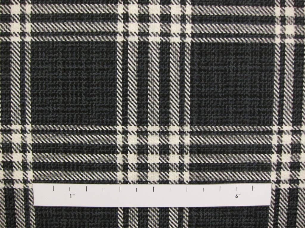 Cotton Upholstery Plaid Print 1