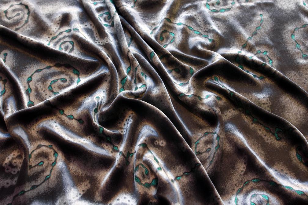 Sparkle Painted Panné Velvet3